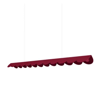 Lustra burgundy LED din aluminiu BISCUIT - Thoro imagine