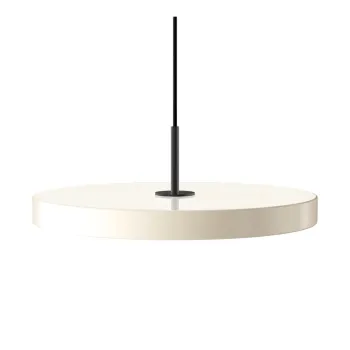 Lustra crem LED cu abajur din metal o 43 cm Asteria Medium - UMAGE imagine