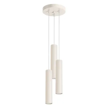 Lustra crem o 19,5 cm Castro - Nice Lamps imagine