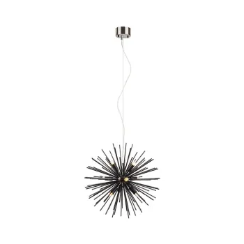 Lustra cu 9 becuri Markslojd Soleil, negru imagine