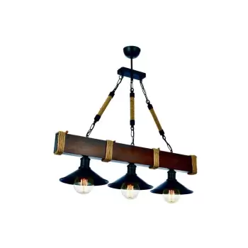 Lustra din lemn de carpen K?t?k Ceviz imagine