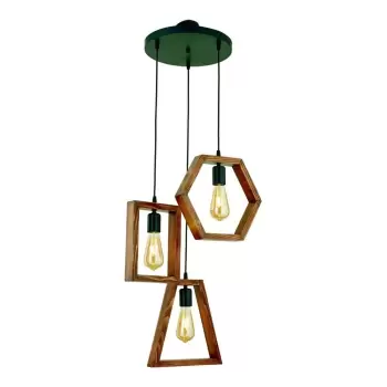 Lustra din lemn de carpen Simetri imagine