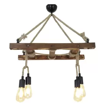 Lustra din lemn Halat imagine