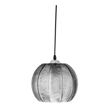 Lustra gri cu abajur din sticla o 22 cm Adar - Bloomingville imagine