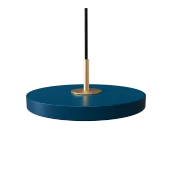 Lustra in culoarea petrolului LED cu abajur din metal o 15 cm Asteria Micro - UMAGE imagine