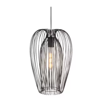 Lustra Leitmotiv Lucid Large, negru imagine