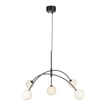 Lustra Markslojd Heaven, 117 cm, negru imagine