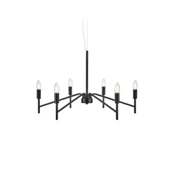 Lustra Markslojd Monarch, o 70 cm, negru imagine