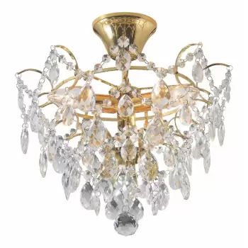 Lustra Markslojd Rosendal, 36 cm, auriu imagine