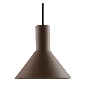 Lustra maro cu intensitate reglabila din aluminiu o 20,5 cm Evan - Jotex imagine