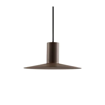 Lustra maro cu intensitate reglabila din aluminiu o 25 cm Evan - Jotex imagine