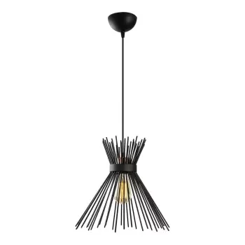 Lustra metalica Opviq lights Rosalia, negru imagine