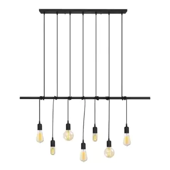 Lustra metalica Opviq lights Vincent, negru imagine