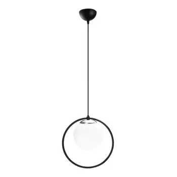 Lustra metalica Opviq lights Vivi, negru imagine