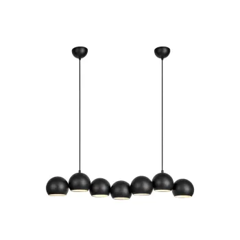 Lustra neagra cu abajur din metal Cupolo - Markslojd imagine