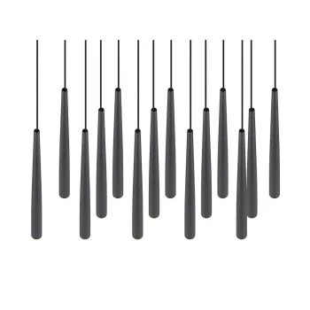 Lustra neagra LED Cala - Trio Select imagine