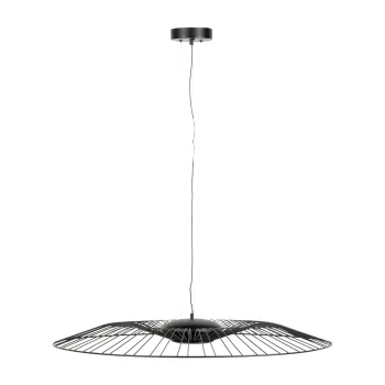 Lustra neagra LED cu intensitate reglabila o 90 cm Spider - Zuiver imagine