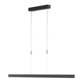 Lustra neagra LED cu intensitate reglabila Straight - Fischer & Honsel imagine