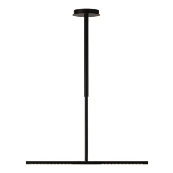 Lustra neagra LED din metal cu abajur din metal Omni Ceiling - UMAGE imagine