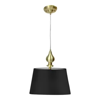 Lustra negru/auriu o 35 cm Prima Gold - Candellux Lighting imagine