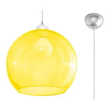 Lustra Nice Lamps Bilbao, galben imagine