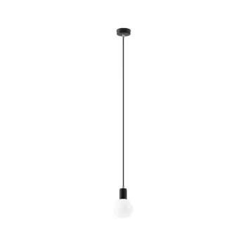 Lustra Nice Lamps Bombilla Black, negru imagine
