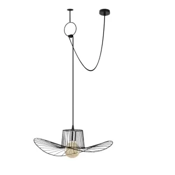 Lustra Opviq lights Tel Chain, negru imagine