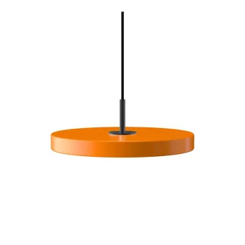 Lustra portocalie LED cu abajur din metal o 31 cm Asteria Mini - UMAGE imagine