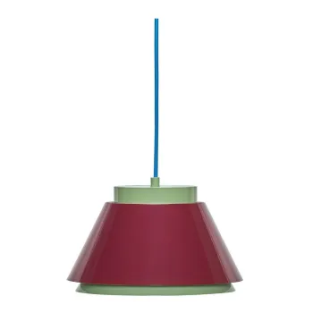 Lustra rosie/verde din metal o 25 cm Remi - Hubsch imagine