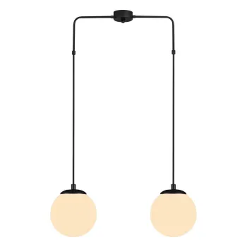 Lustra Squid Lighting Efe, inaltime 100 cm, negru imagine