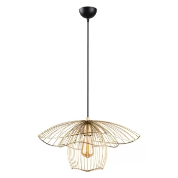 Lustra Squid Lighting Root, inaltime 123 cm, auriu imagine