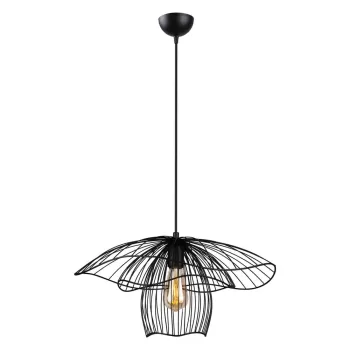 Lustra Squid Lighting Root, inaltime 123 cm, negru imagine