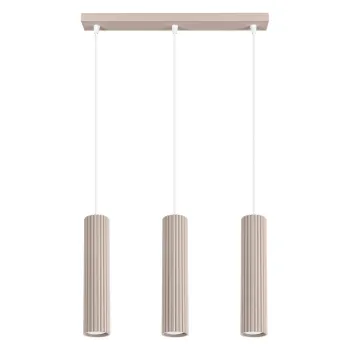 Lustra taupe din metal Gleam - Sollux imagine