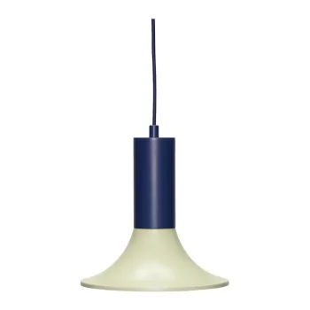 Lustra verde-deschis/albastru-inchis cu intensitate reglabila din metal o 25 cm Luminary - Hubsch imagine
