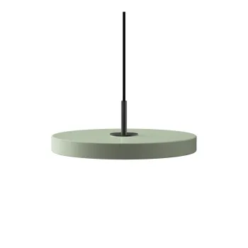 Lustra verde-deschis LED cu abajur din metal o 31 cm Asteria Mini - UMAGE imagine