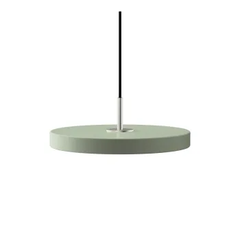 Lustra verde-deschis LED cu abajur din metal o 31 cm Asteria Mini - UMAGE imagine