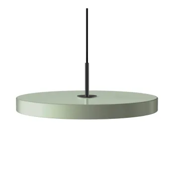 Lustra verde-deschis LED cu abajur din metal o 43 cm Asteria Medium - UMAGE imagine