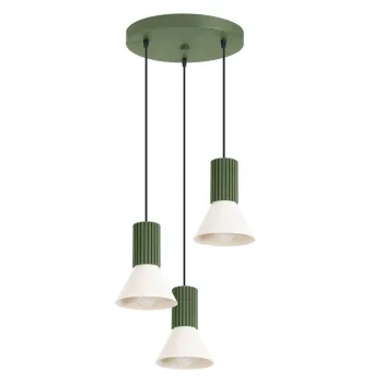 Lustra verde din metal o 30 cm Niru - Sollux imagine