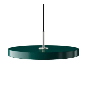 Lustra verde-inchis LED cu abajur din metal o 43 cm Asteria Medium - UMAGE imagine