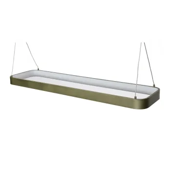 Lustra verde LED cu intensitate reglabila Tube - Hubsch imagine