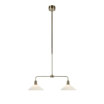 LustrAalbAf/alAfmie din metal cu abajur din sticlAVela aEURMarkslA?jd imagine