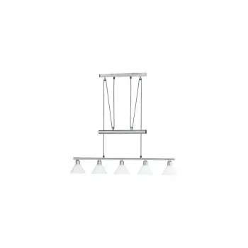 LustrAargintie cu abajur din sticlAStamina aEURTrio imagine