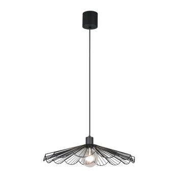 LustrAneagrAdin metal cu abajur din metal A, 50 cm Margarita aEURReality imagine