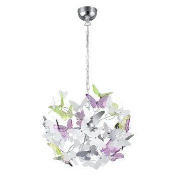 LustrApentru copii cu abajur din plastic A, 50 cm Butterfly aEURReality imagine