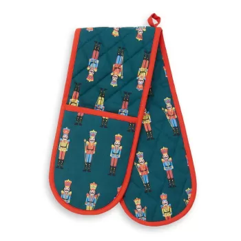 Manusa de bucatarie cu model de Craciun Nutcracker - Catherine Lansfield imagine