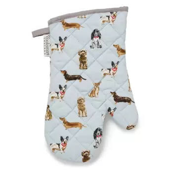 Manusa de bucatarie din bumbac Cooksmart (R) Curious Dogs imagine