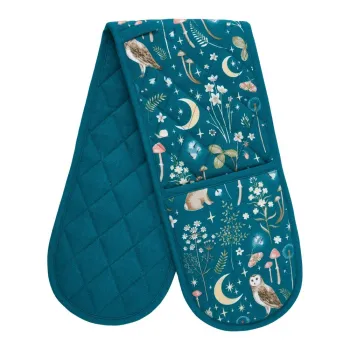 Manusa de bucatarie din bumbac Enchanted Twilight Animals - Catherine Lansfield imagine