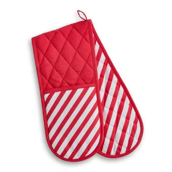 Manusa dubla de bucatarie din bumbac Candy Cane - Catherine Lansfield imagine