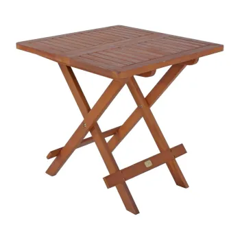 Masa auxiliara de gradina din lemn de acacia 50x50 cm Cleveland - Garden Pleasure imagine