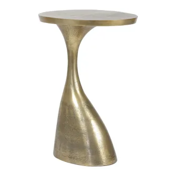 Masa auxiliara rotunda din metal 33x40 cm Macau - Light & Living imagine